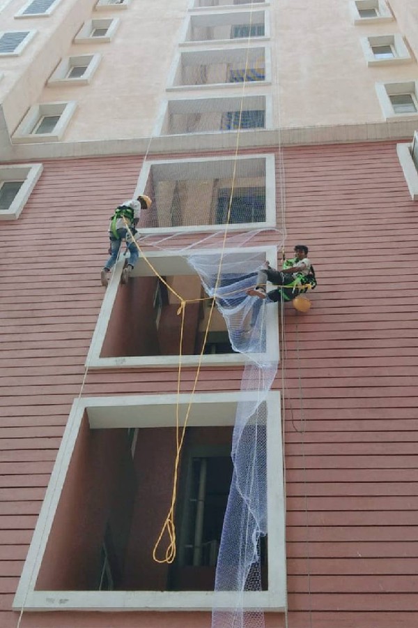 Duct Area Safety Nets in Hyderabad | Call 9440088157 for Service